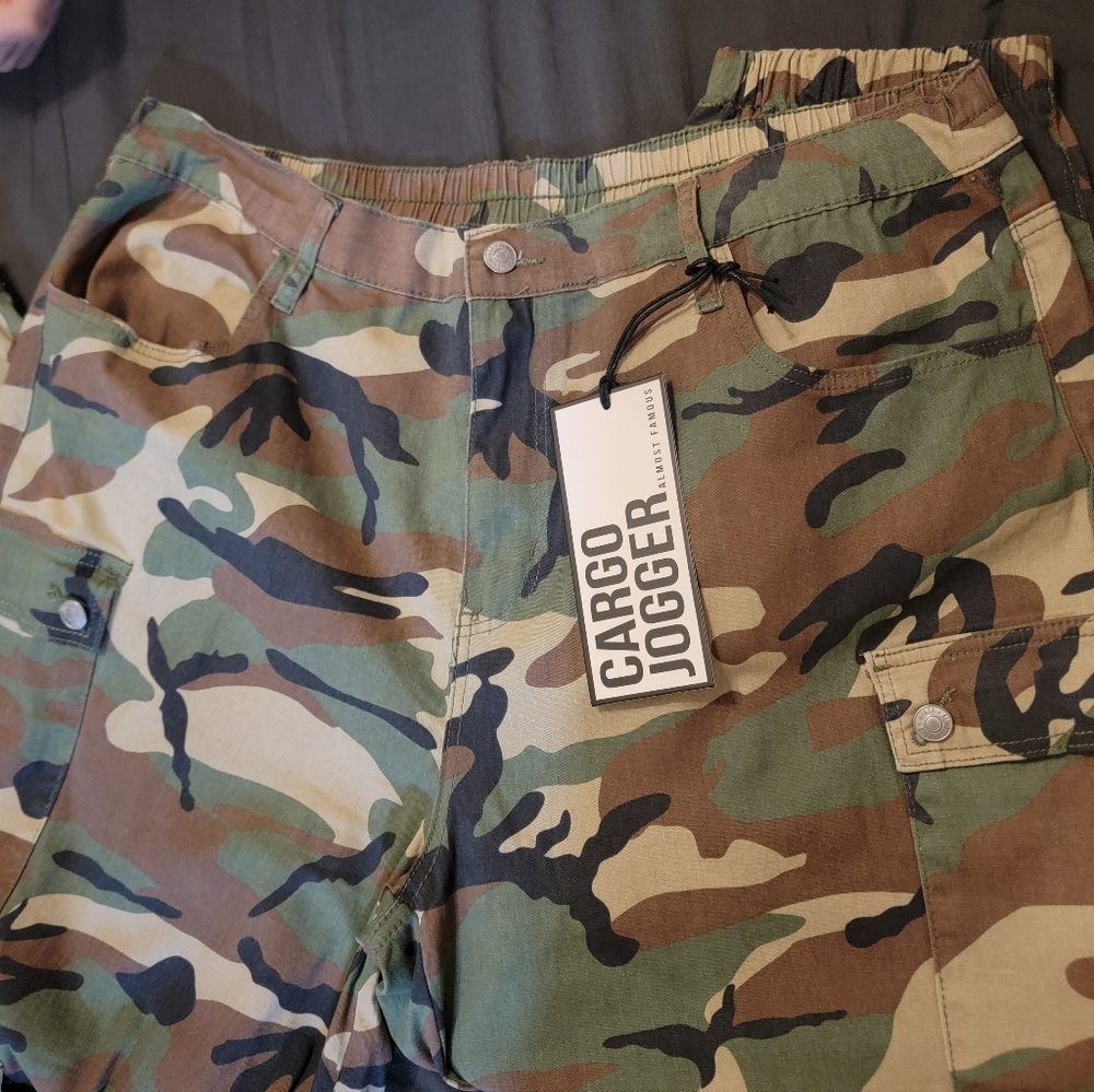 Cargo Jogger Camouflage Pants